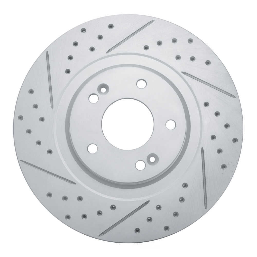 Dynamic Friction Company 830-03053L DFC Geoperformance Rotor - Drilled and Slotted
