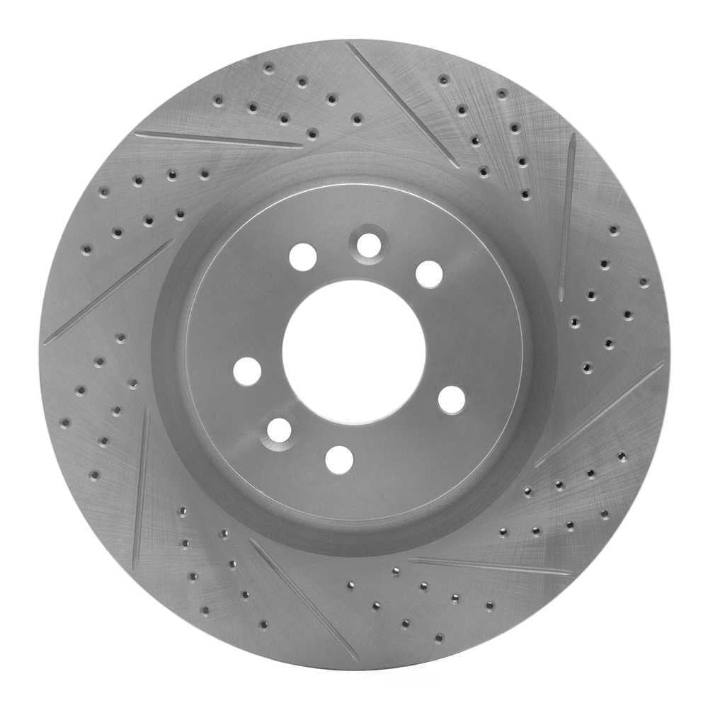 Dynamic Friction Company 830-11011R DFC Geoperformance Rotor - Drilled and Slotted