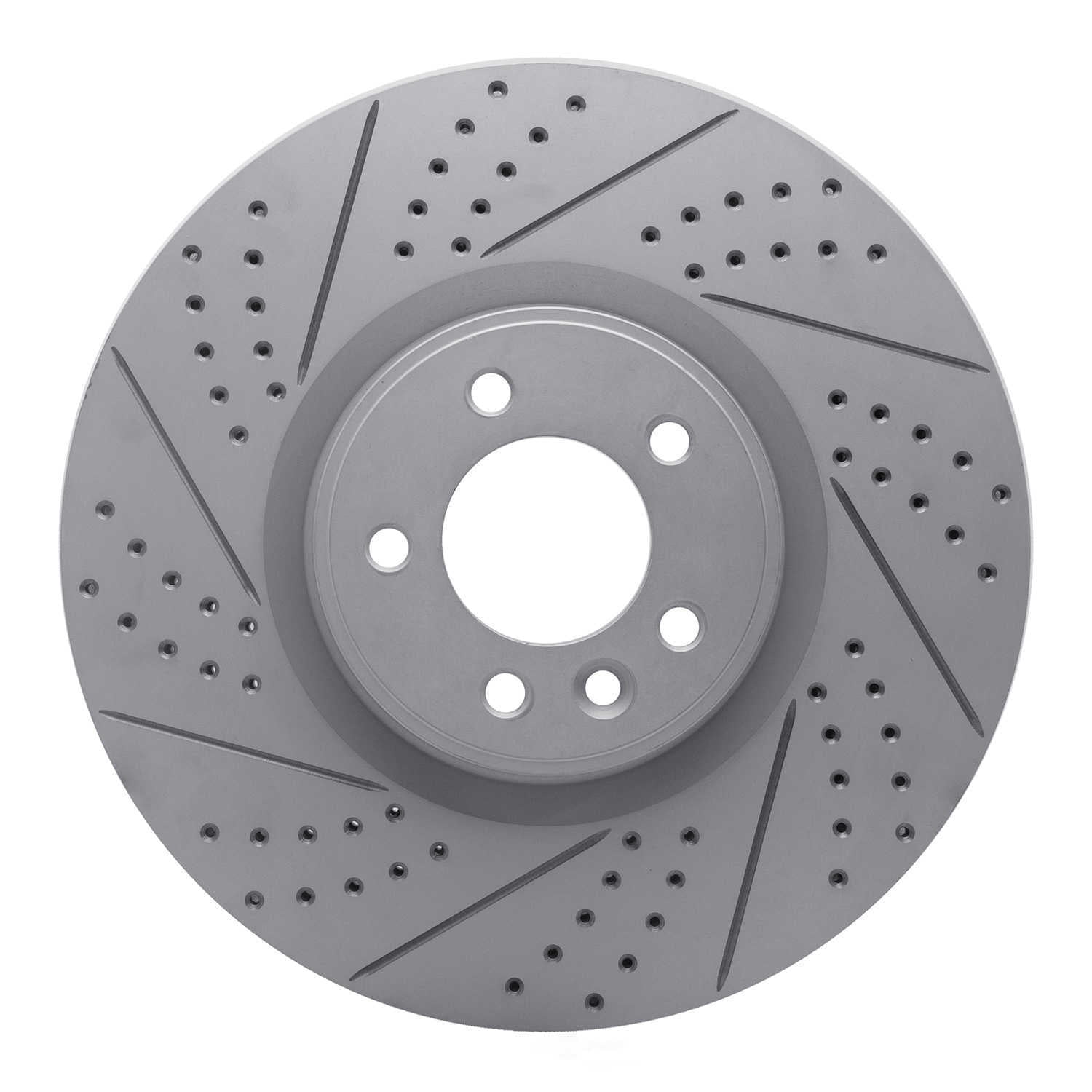 Dynamic Friction Company 830-11021L DFC Geoperformance Rotor - Drilled and Slotted