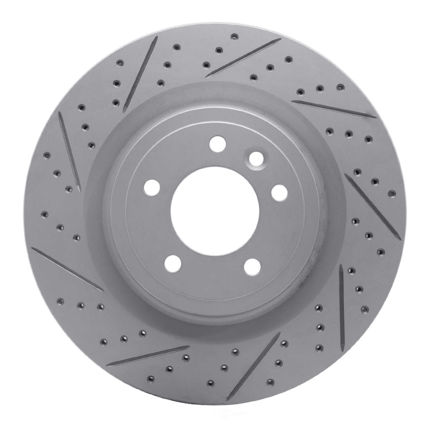 Dynamic Friction Company 830-11026L DFC Geoperformance Rotor - Drilled and Slotted