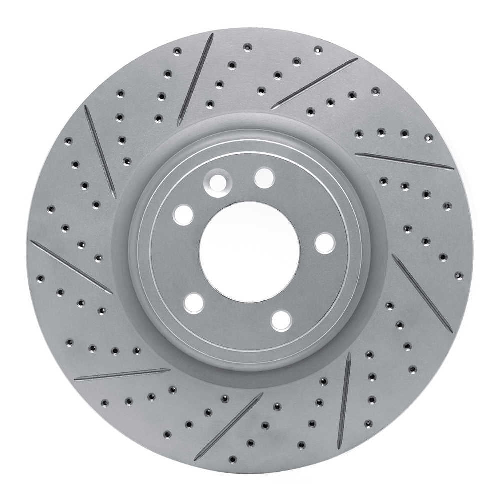 Dynamic Friction Company 830-11032L DFC Geoperformance Rotor - Drilled and Slotted