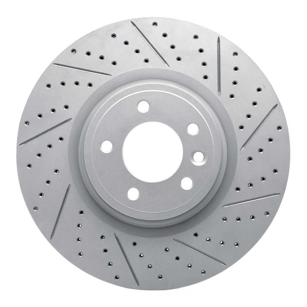 Dynamic Friction Company 830-11032R DFC Geoperformance Rotor - Drilled and Slotted
