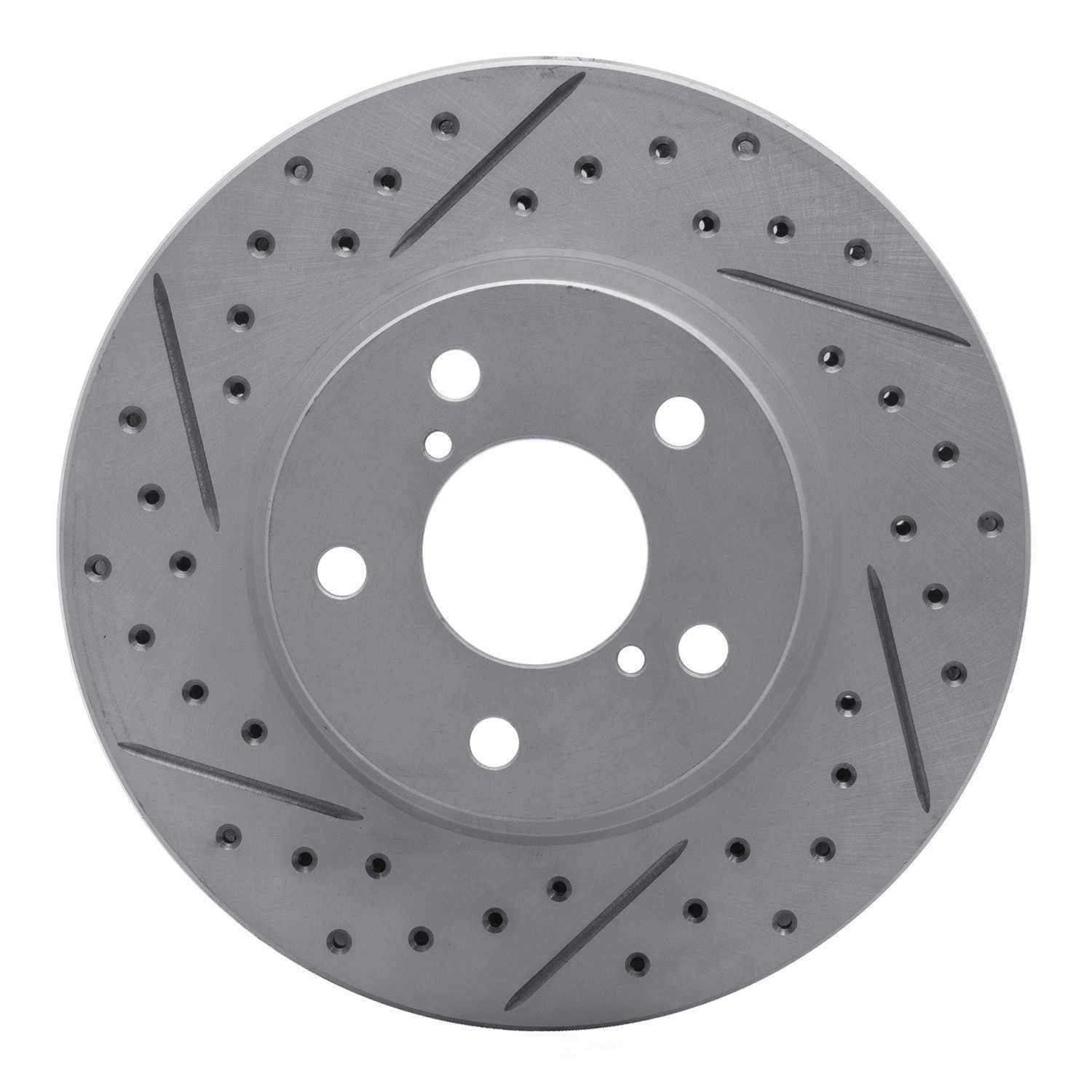 Dynamic Friction Company 830-13007L DFC Geoperformance Rotor - Drilled and Slotted
