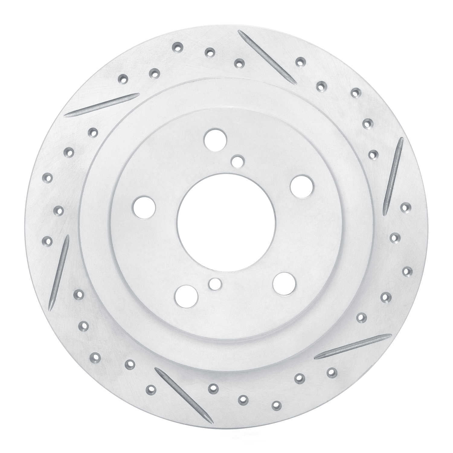 Dynamic Friction Company 830-13008R DFC Geoperformance Rotor - Drilled and Slotted