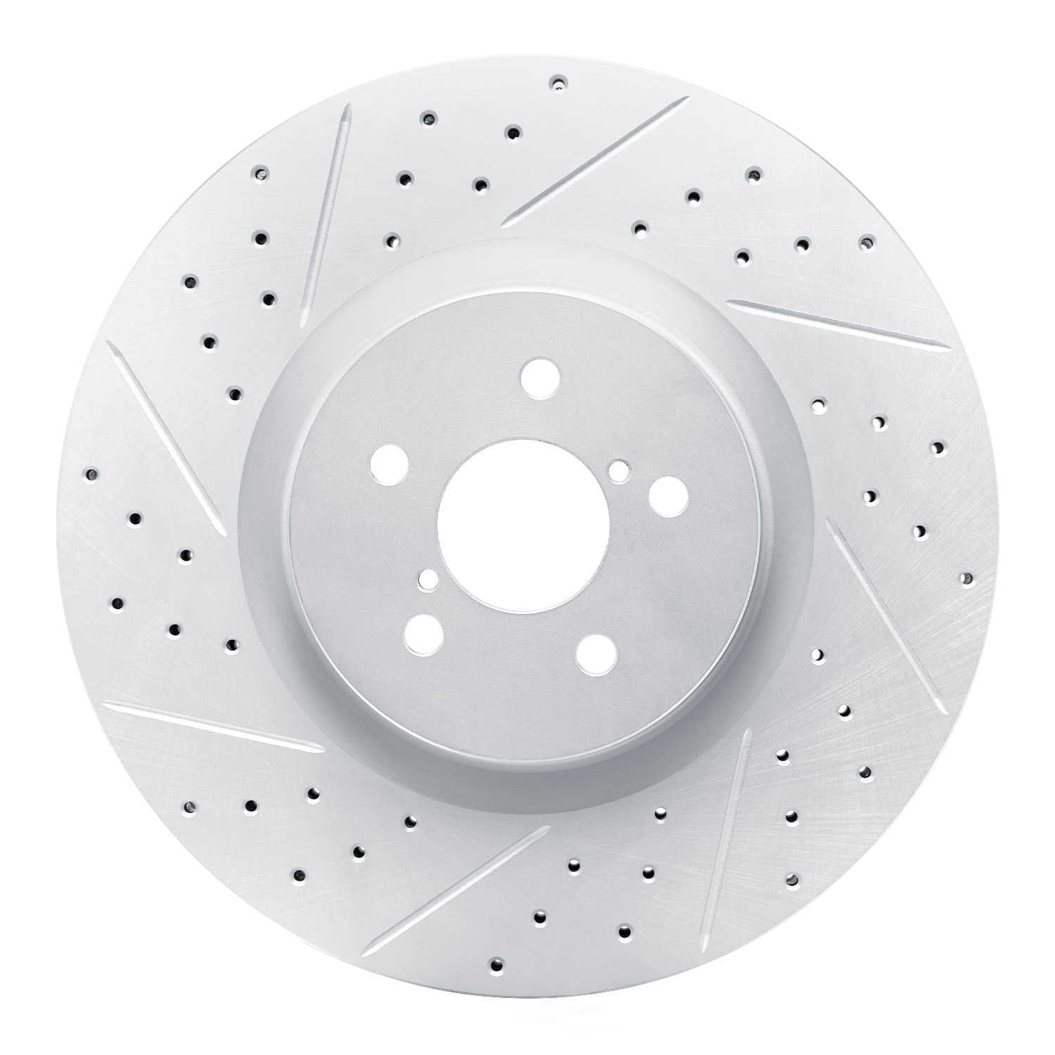 Dynamic Friction Company 830-13014L DFC Geoperformance Rotor - Drilled and Slotted
