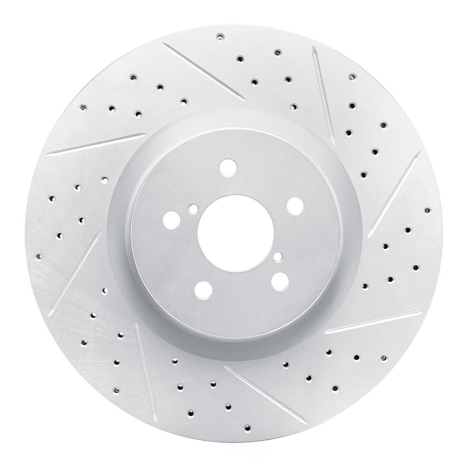 Dynamic Friction Company 830-13014R DFC Geoperformance Rotor - Drilled and Slotted