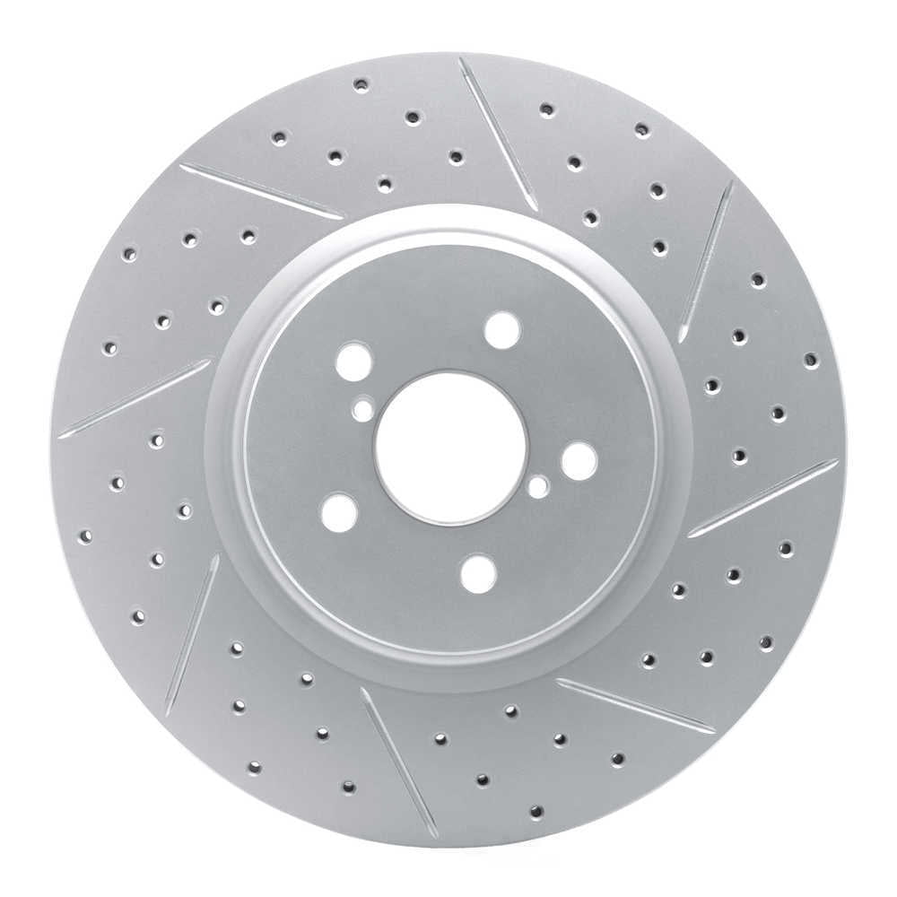 Dynamic Friction Company 830-13018R DFC Geoperformance Rotor - Drilled and Slotted