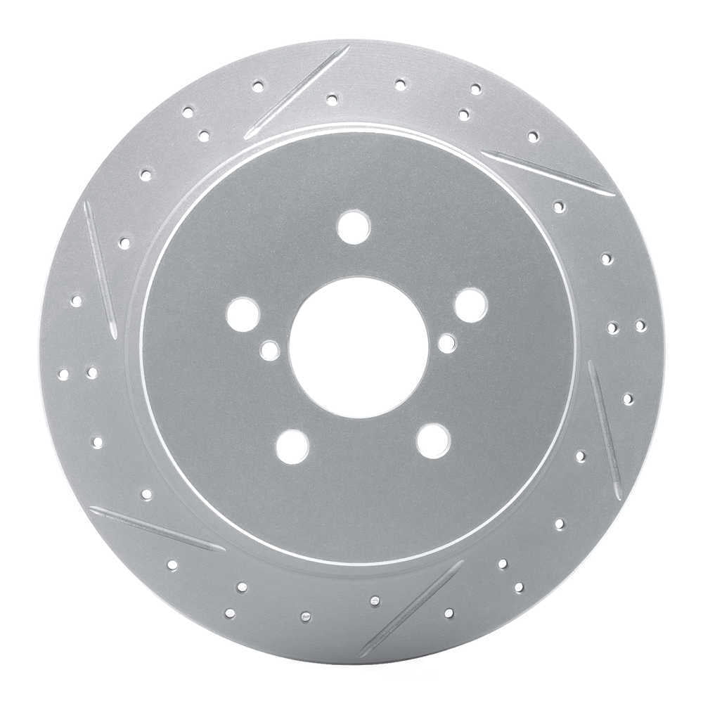 Dynamic Friction Company 830-13020L DFC Geoperformance Rotor - Drilled and Slotted