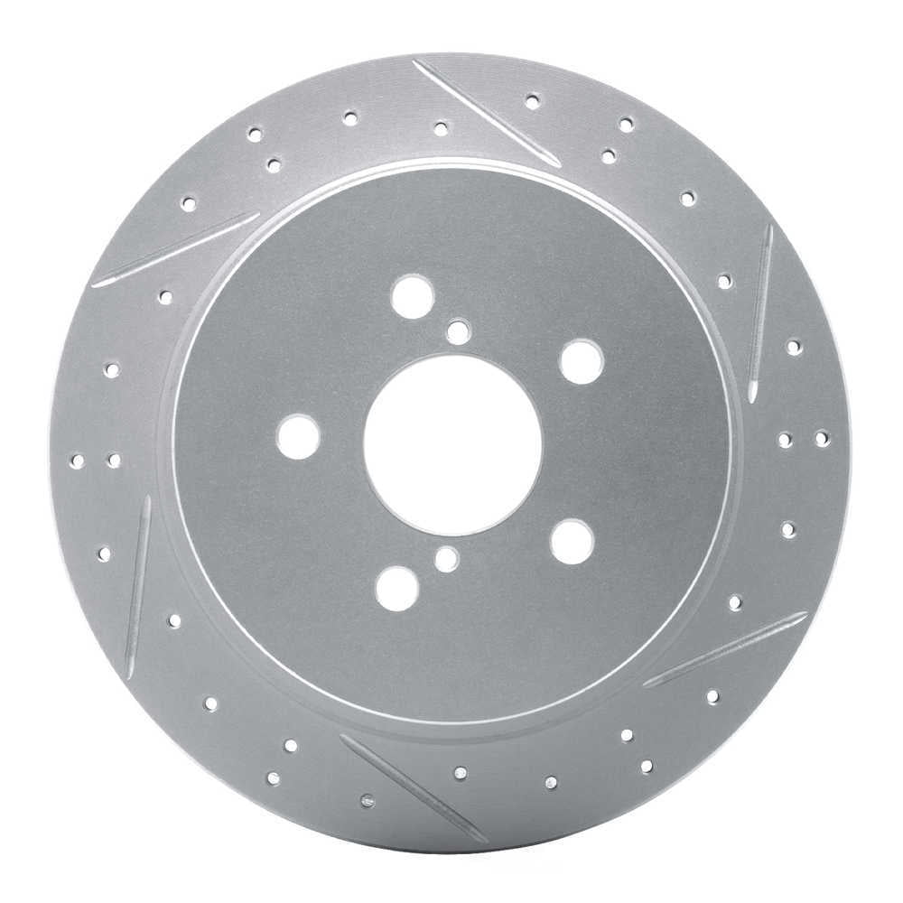 Dynamic Friction Company 830-13020R DFC Geoperformance Rotor - Drilled and Slotted