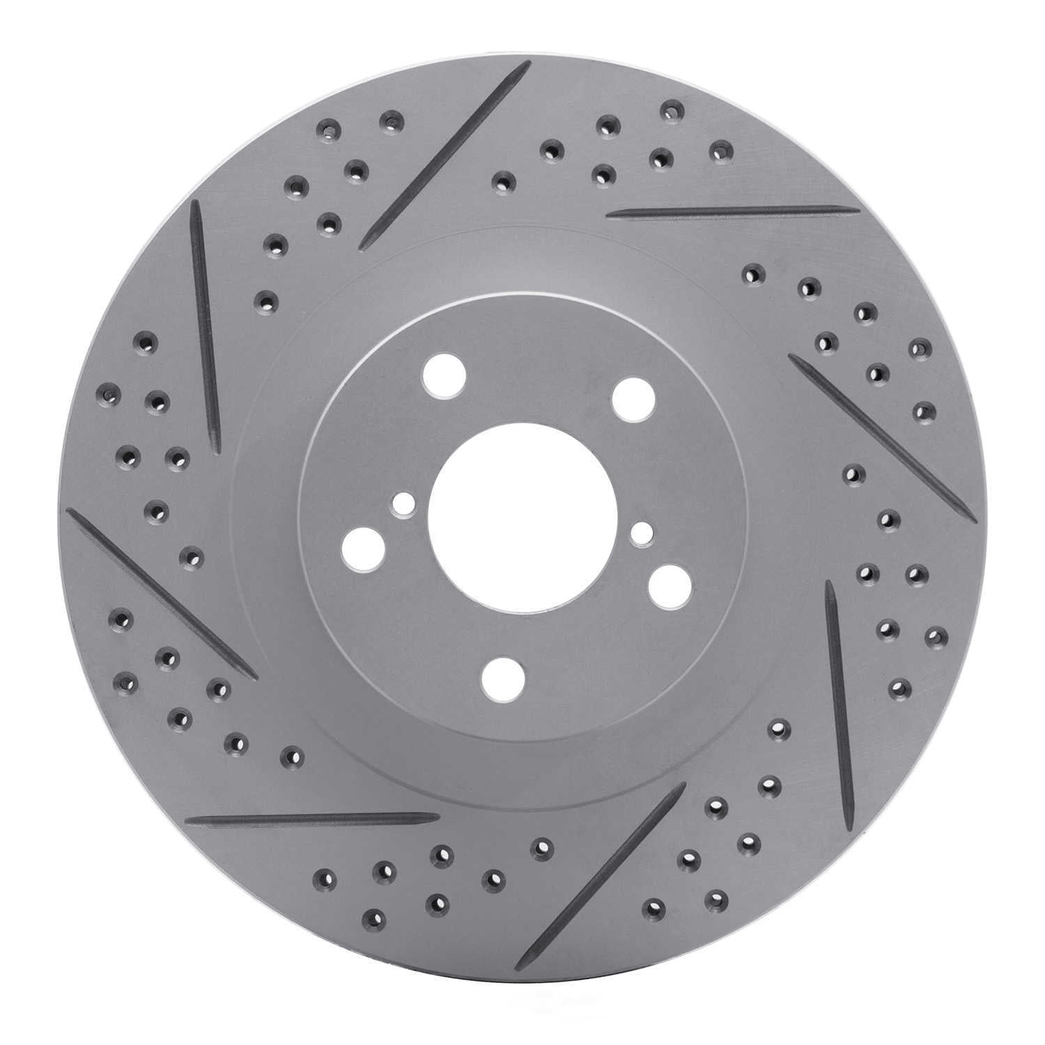Dynamic Friction Company 830-13033L DFC Geoperformance Rotor - Drilled and Slotted