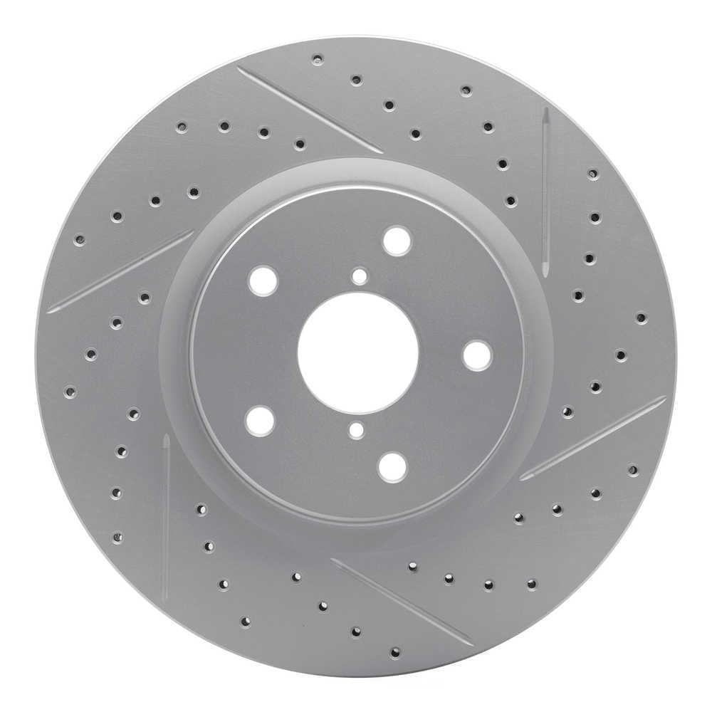 Dynamic Friction Company 830-13035R DFC Geoperformance Rotor - Drilled and Slotted