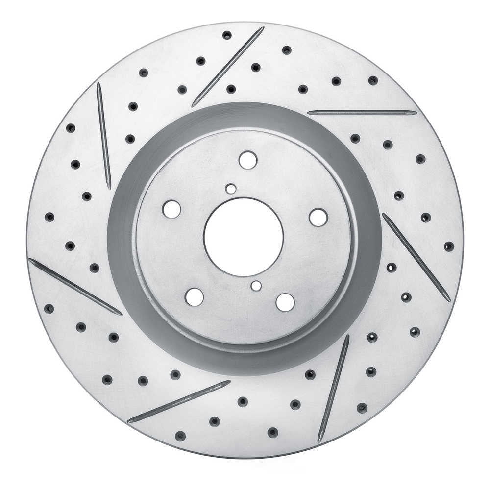 Dynamic Friction Company 830-13043L DFC Geoperformance Rotor - Drilled and Slotted
