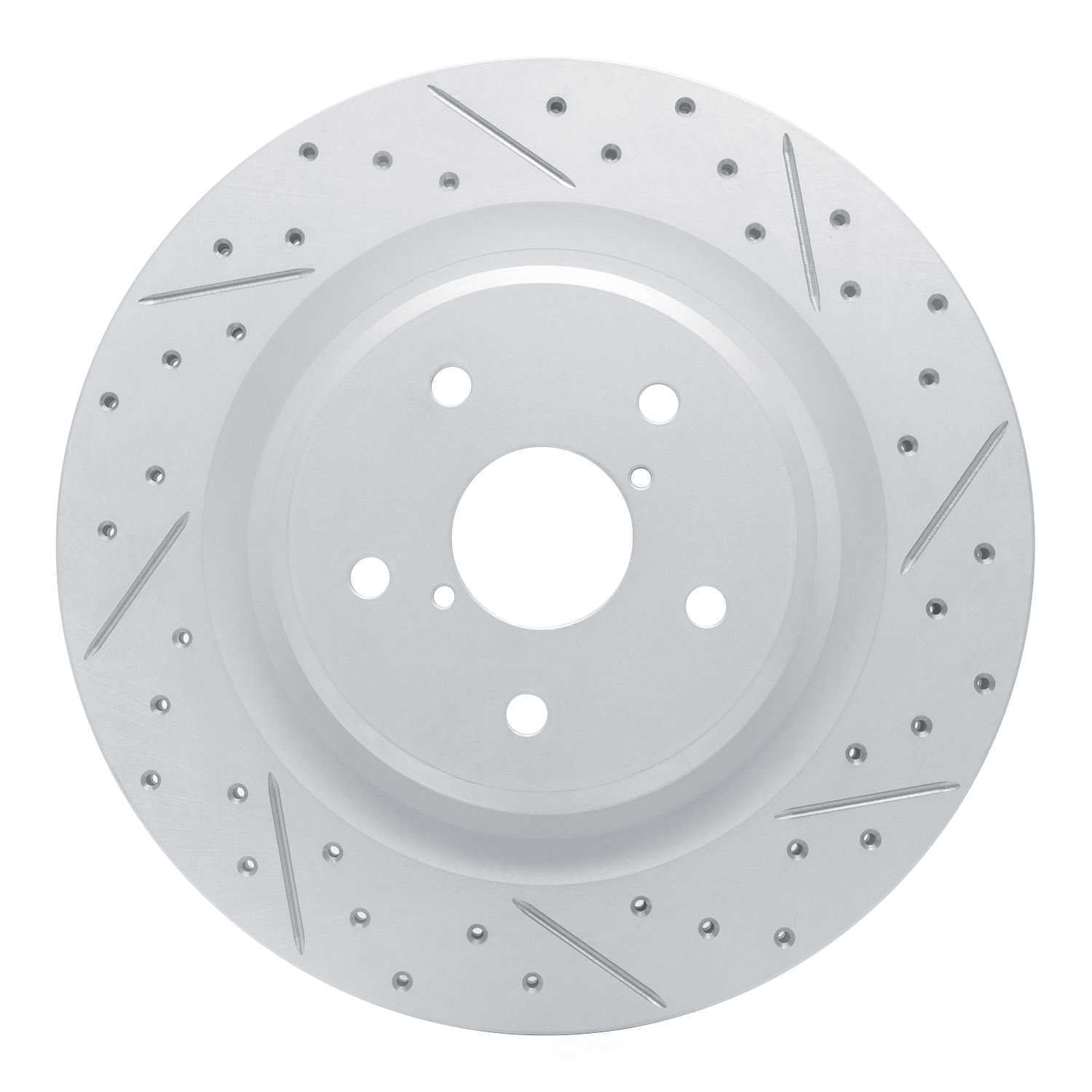 Dynamic Friction Company 830-13044R DFC Geoperformance Rotor - Drilled and Slotted