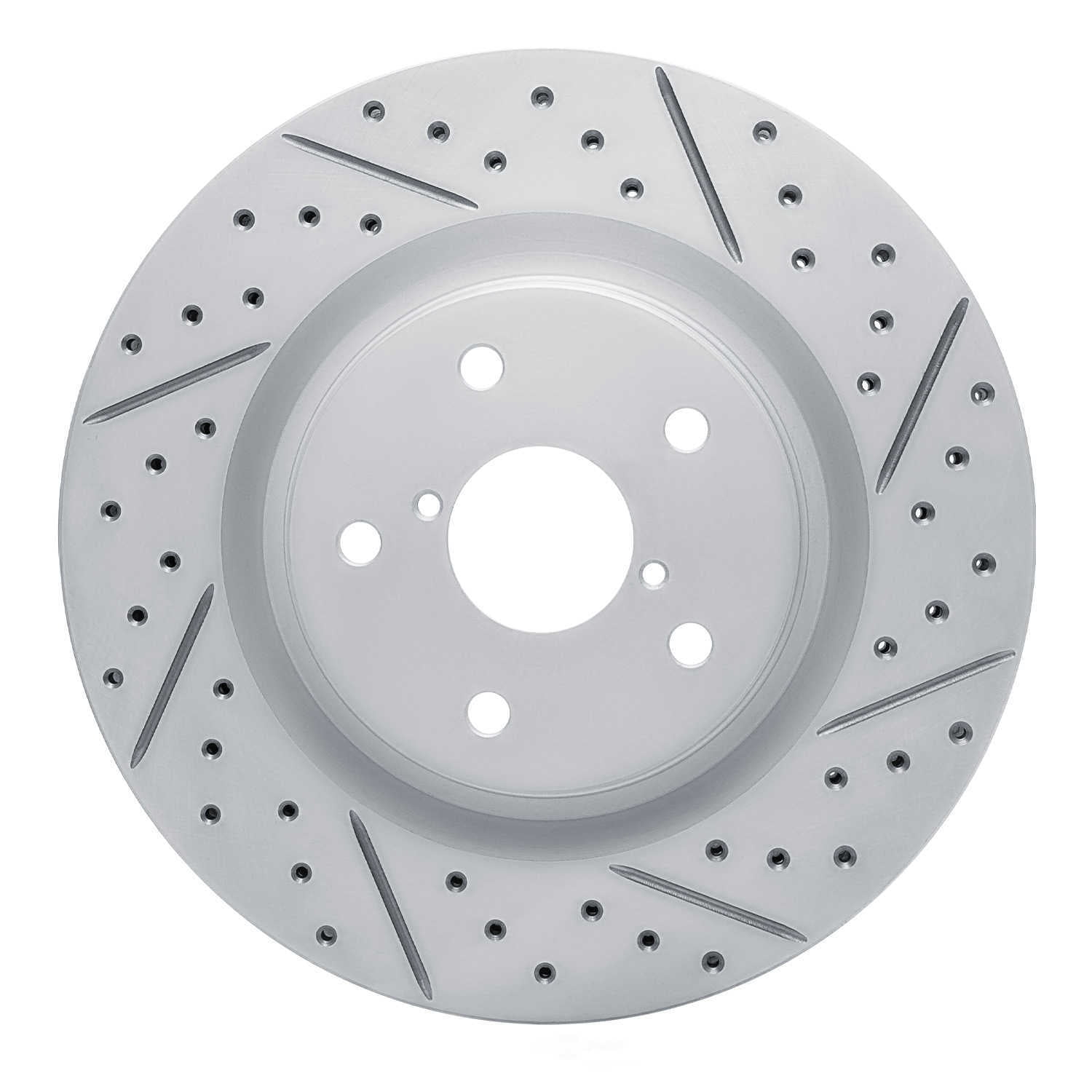 Dynamic Friction Company 830-13045R DFC Geoperformance Rotor - Drilled and Slotted