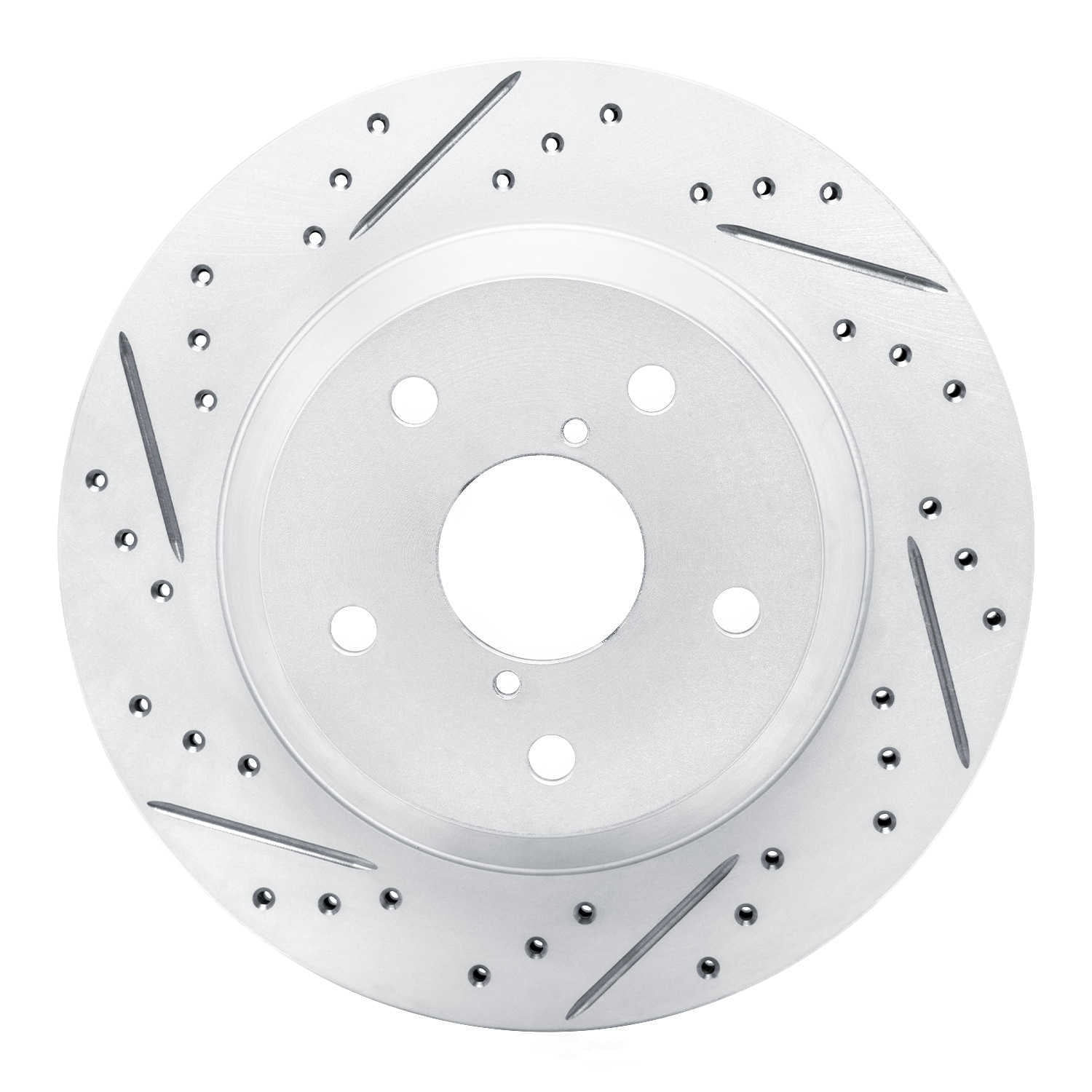Dynamic Friction Company 830-13046L DFC Geoperformance Rotor - Drilled and Slotted
