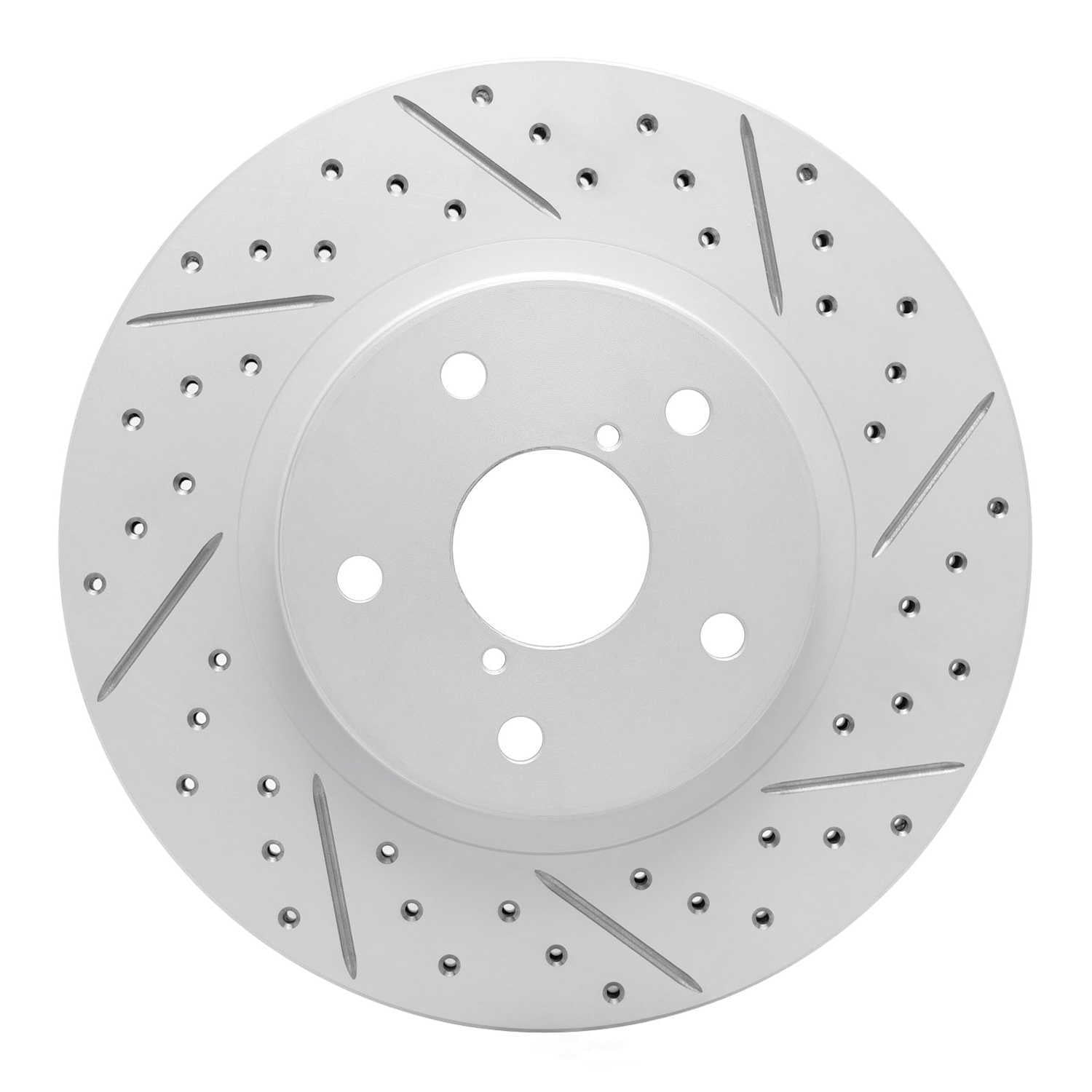 Dynamic Friction Company 830-13048R DFC Geoperformance Rotor - Drilled and Slotted