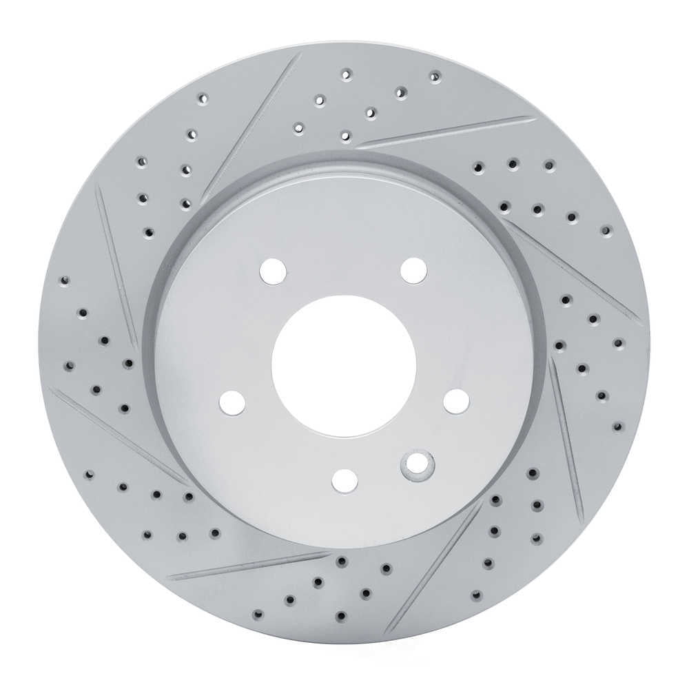 Dynamic Friction Company 830-20017L DFC Geoperformance Rotor - Drilled and Slotted
