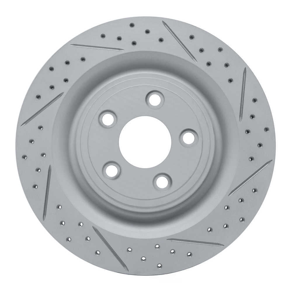 Dynamic Friction Company 830-20018R DFC Geoperformance Rotor - Drilled and Slotted