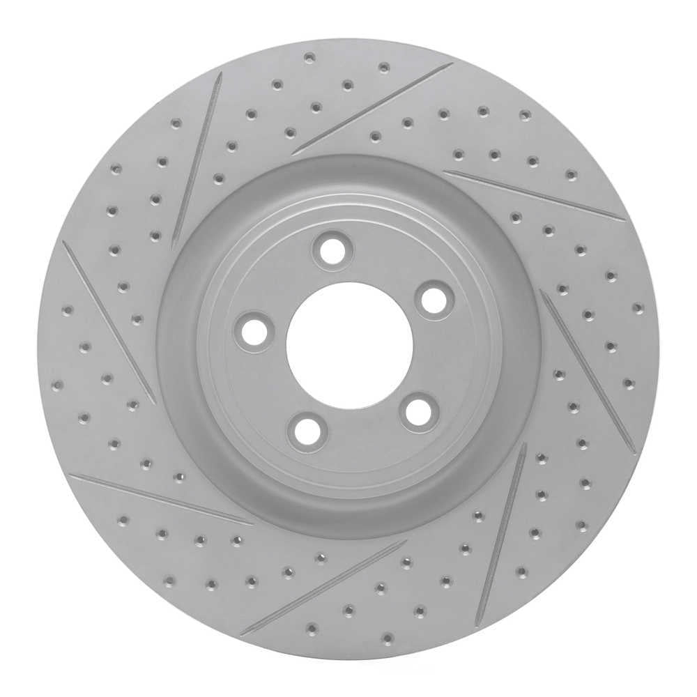Dynamic Friction Company 830-20020L DFC Geoperformance Rotor - Drilled and Slotted