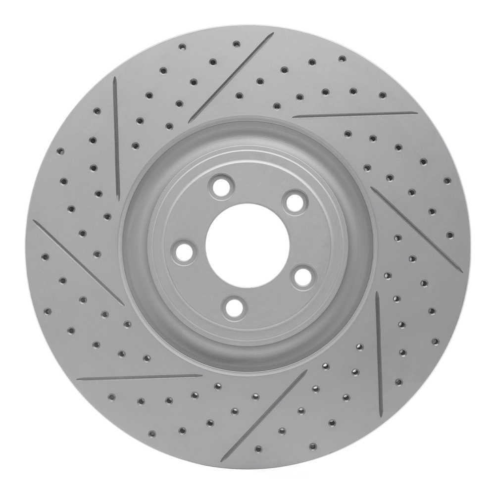 Dynamic Friction Company 830-20026L DFC Geoperformance Rotor - Drilled and Slotted