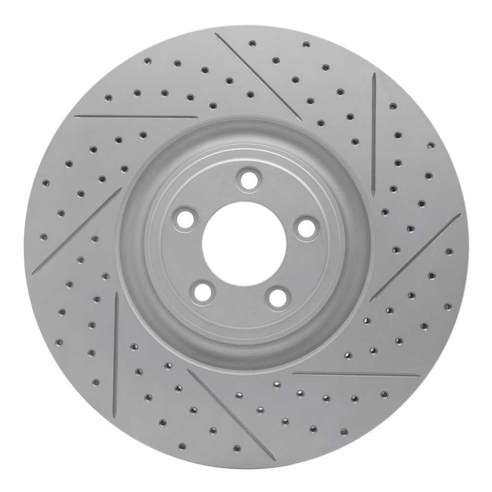 Dynamic Friction Company 830-20026R DFC Geoperformance Rotor - Drilled and Slotted