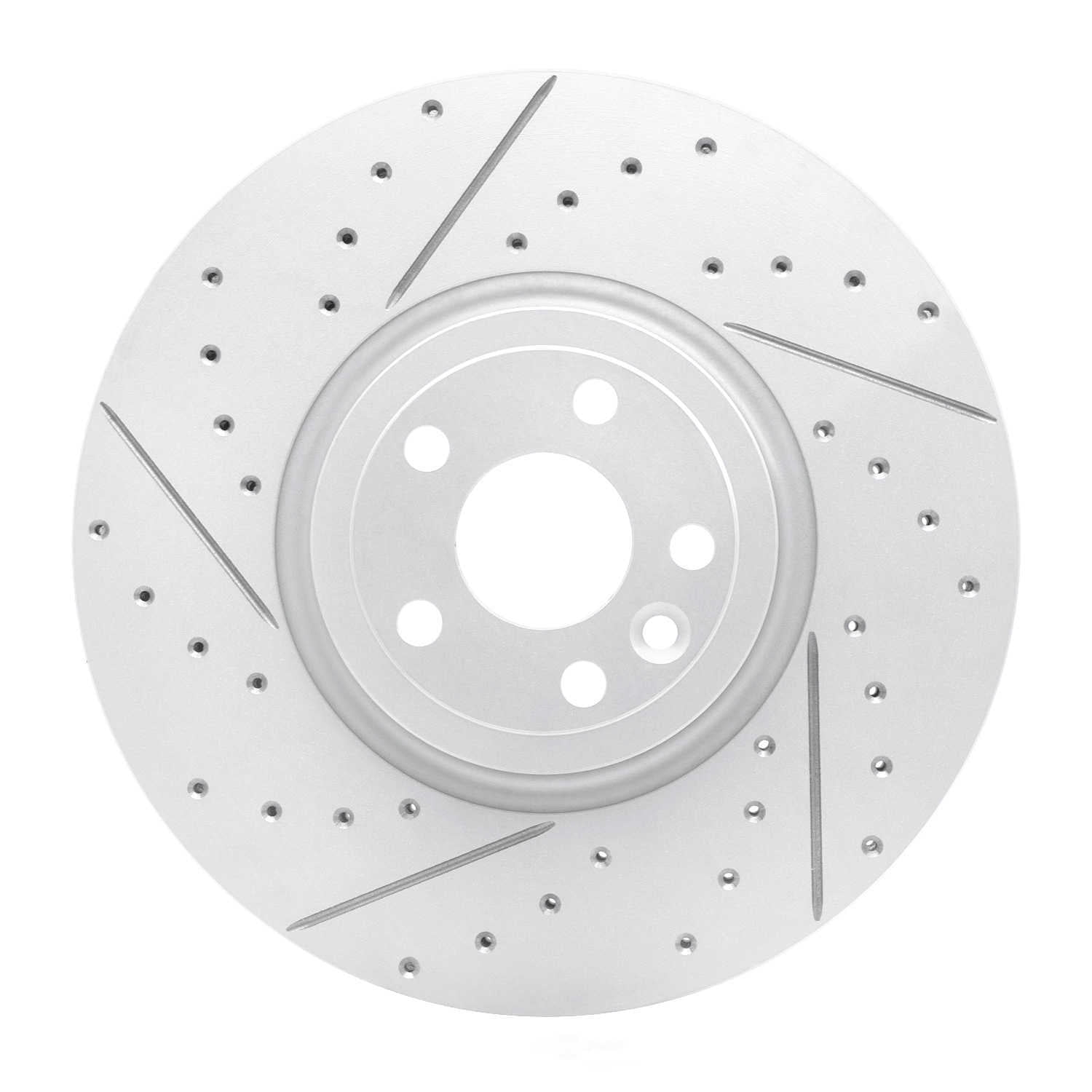 Dynamic Friction Company 830-20033L DFC Geoperformance Rotor - Drilled and Slotted