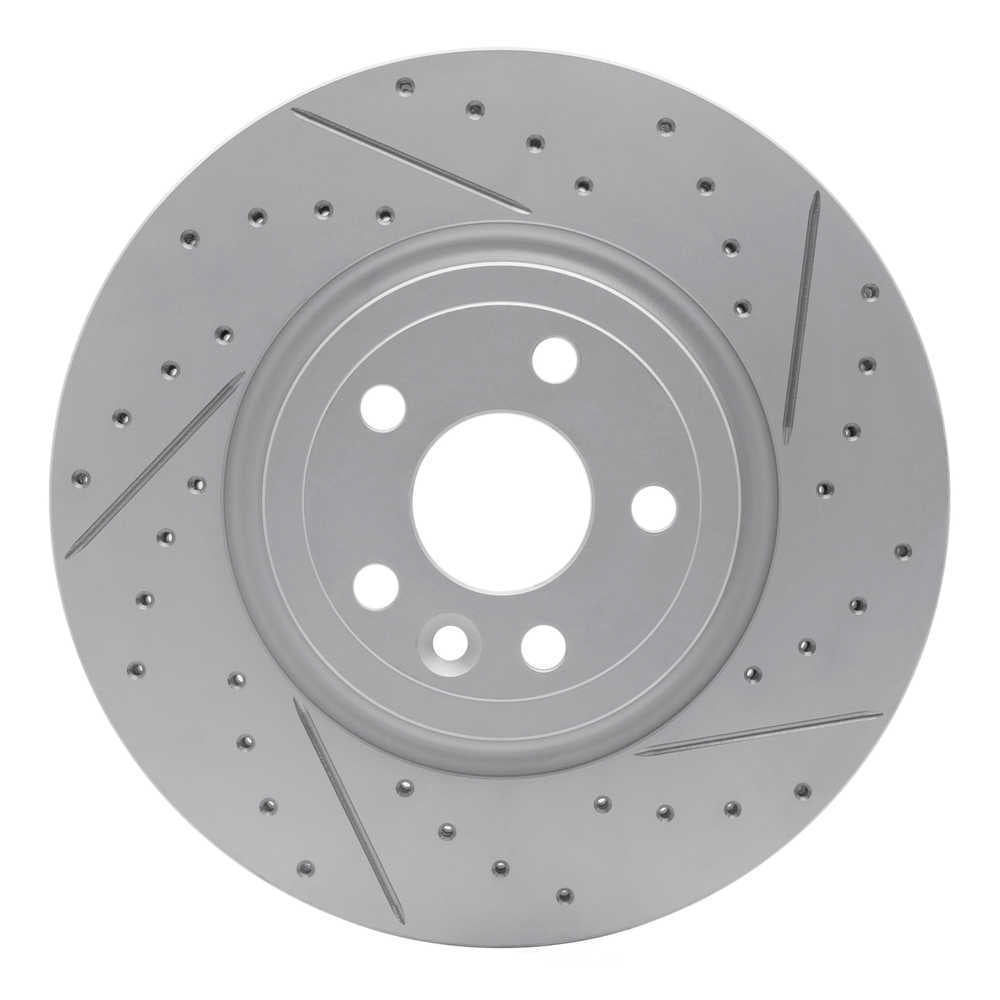 Dynamic Friction Company 830-20038R DFC Geoperformance Rotor - Drilled and Slotted