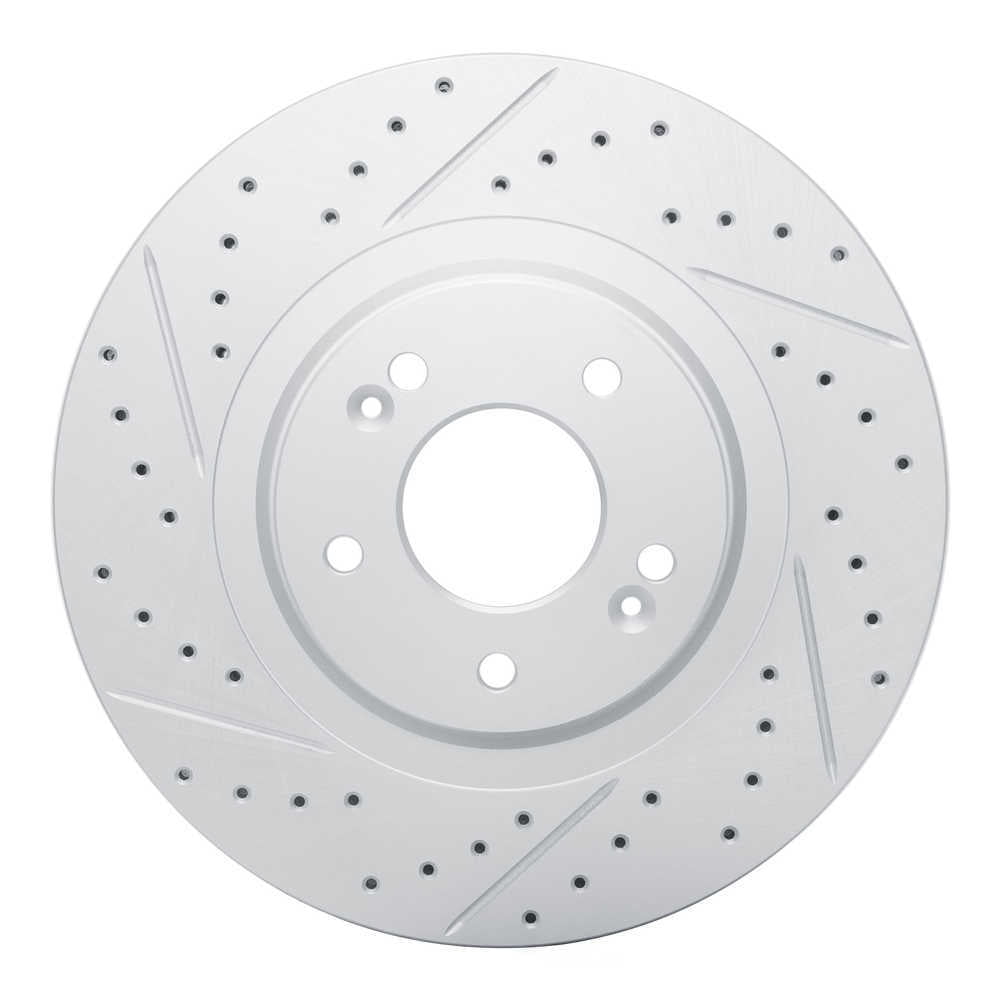 Dynamic Friction Company 830-21030L DFC Geoperformance Rotor - Drilled and Slotted