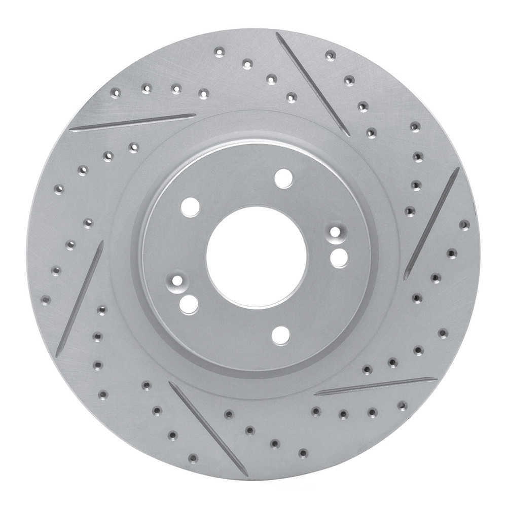 Dynamic Friction Company 830-21030R DFC Geoperformance Rotor - Drilled and Slotted