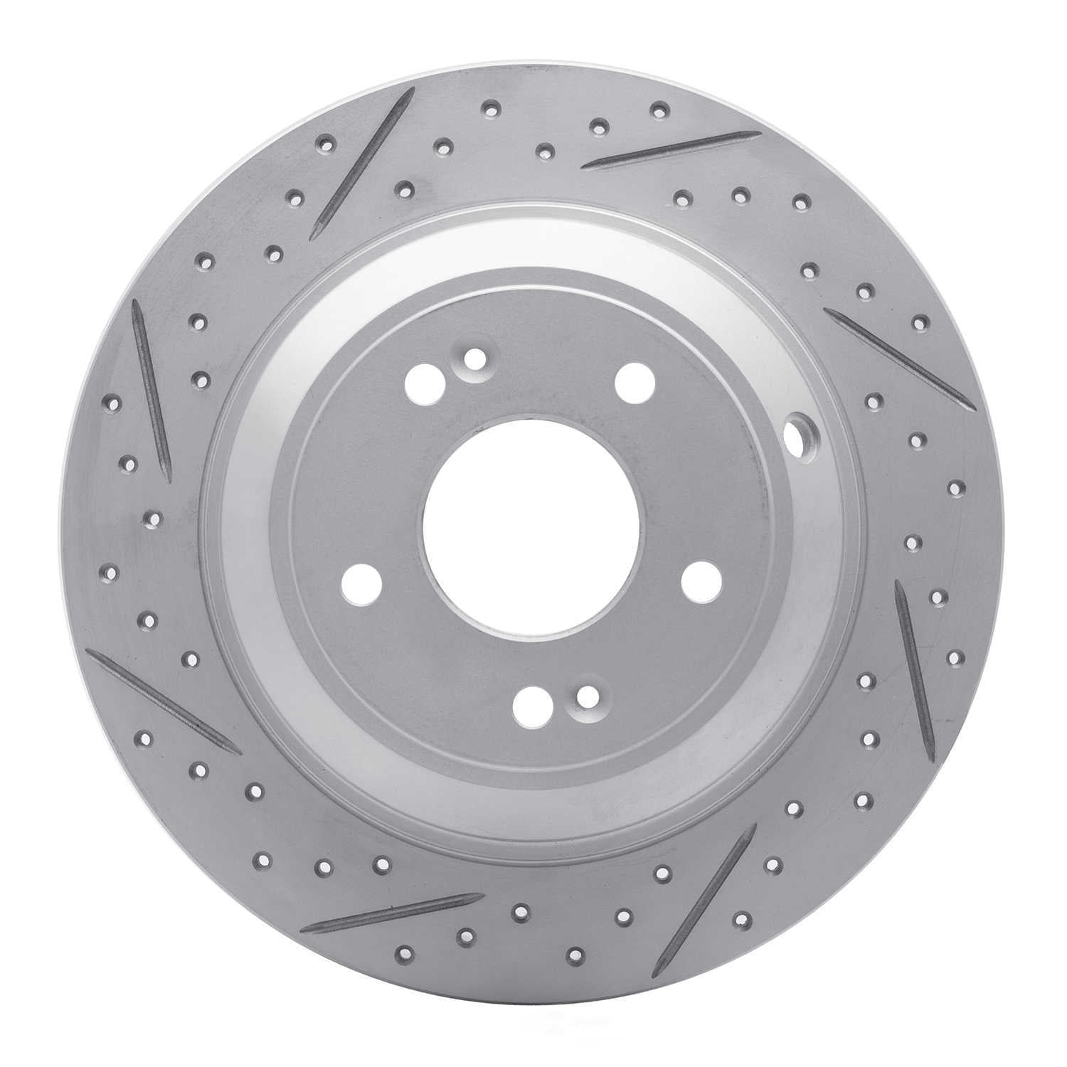 Dynamic Friction Company 830-21041L DFC Geoperformance Rotor - Drilled and Slotted