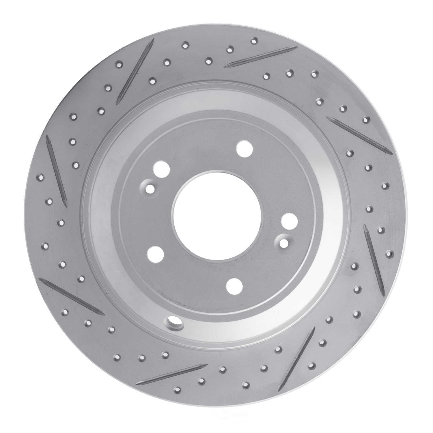 Dynamic Friction Company 830-21041R DFC Geoperformance Rotor - Drilled and Slotted