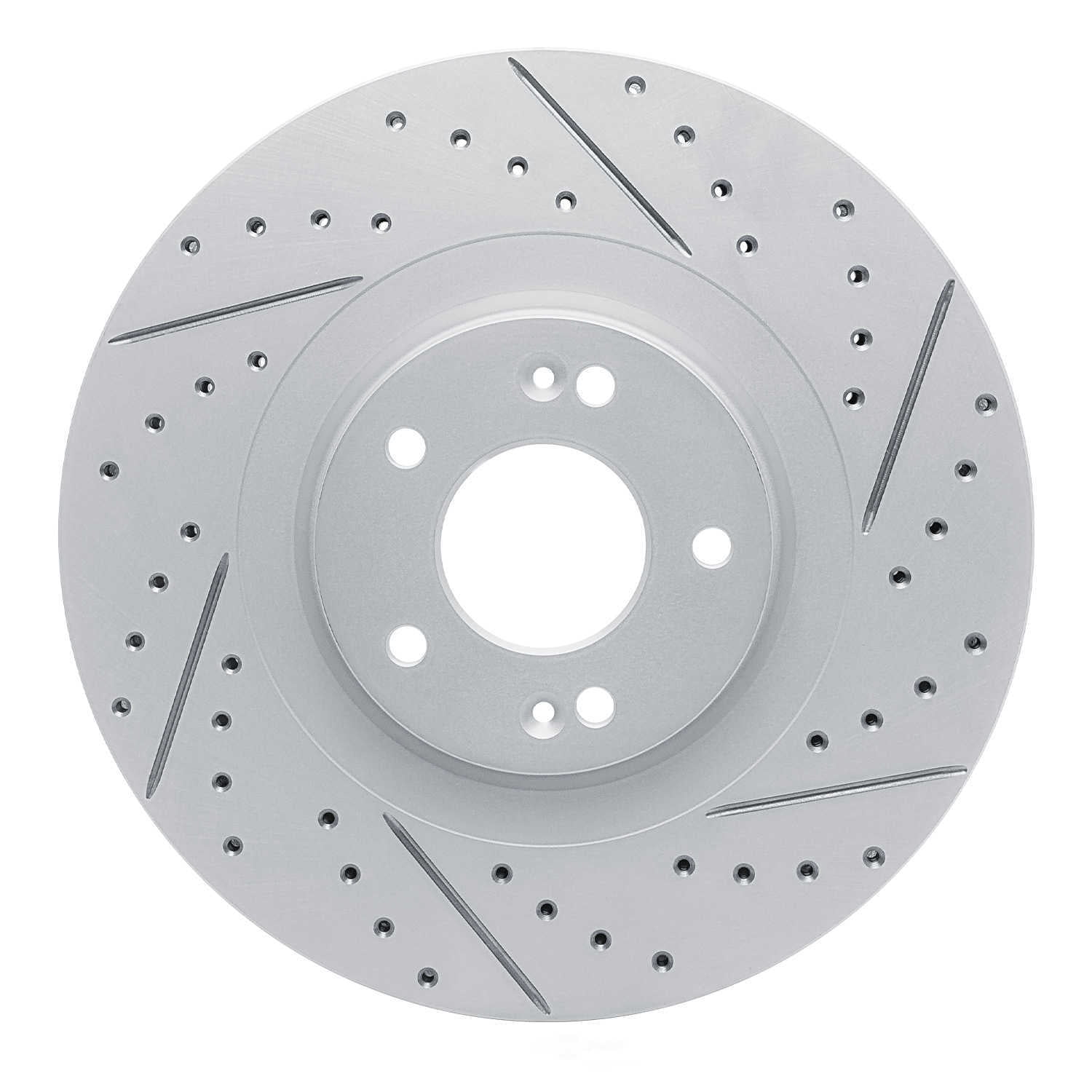Dynamic Friction Company 830-21044R DFC Geoperformance Rotor - Drilled and Slotted