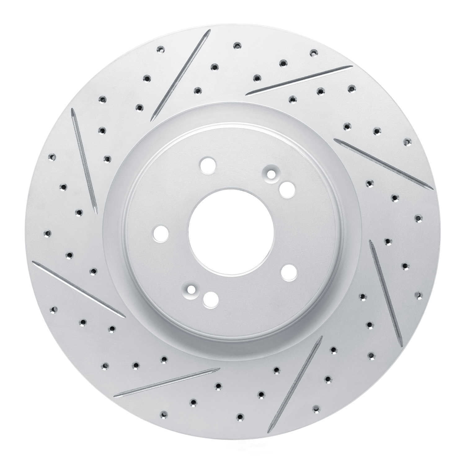 Dynamic Friction Company 830-21048L DFC Geoperformance Rotor - Drilled and Slotted