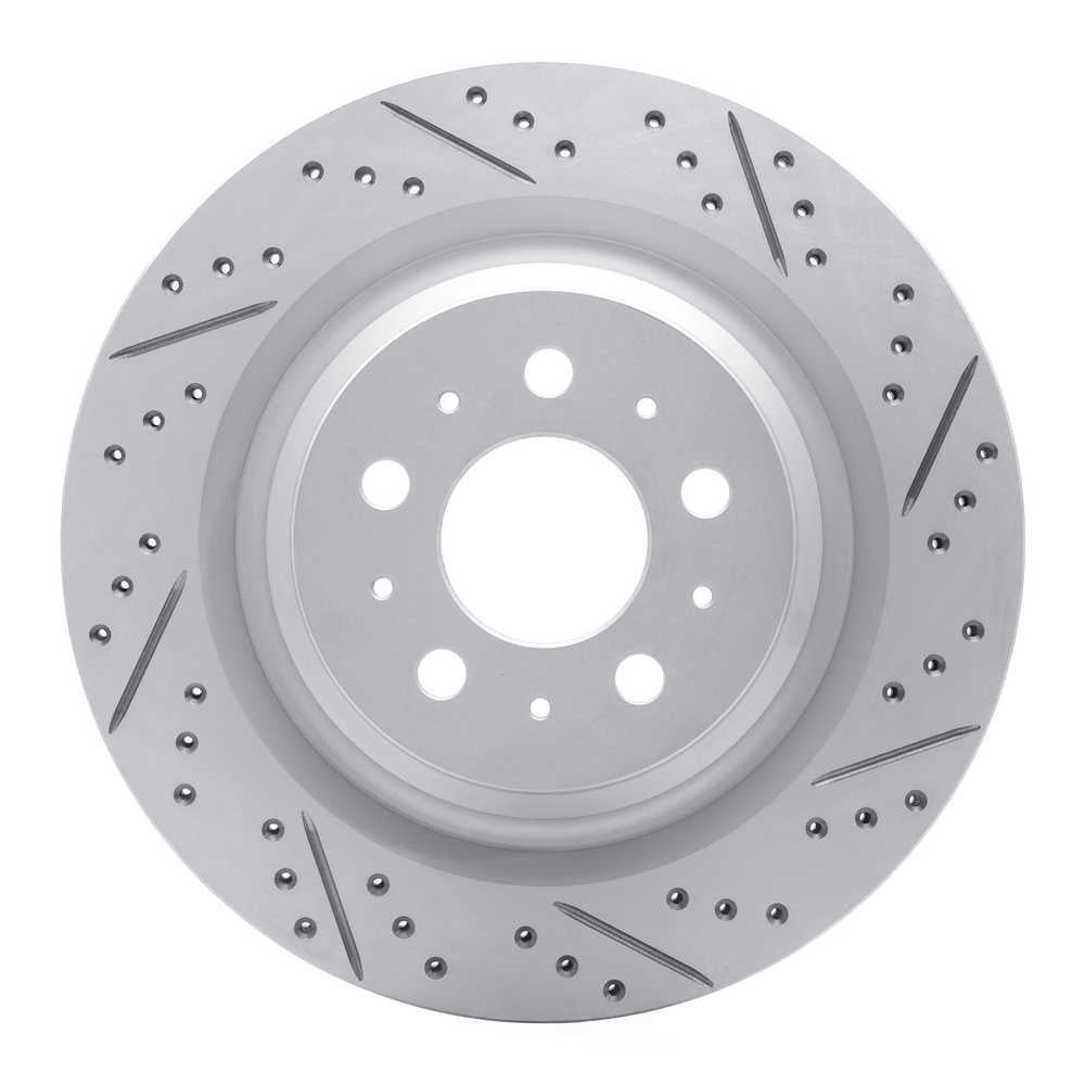 Dynamic Friction Company 830-26003R DFC Geoperformance Rotor - Drilled and Slotted