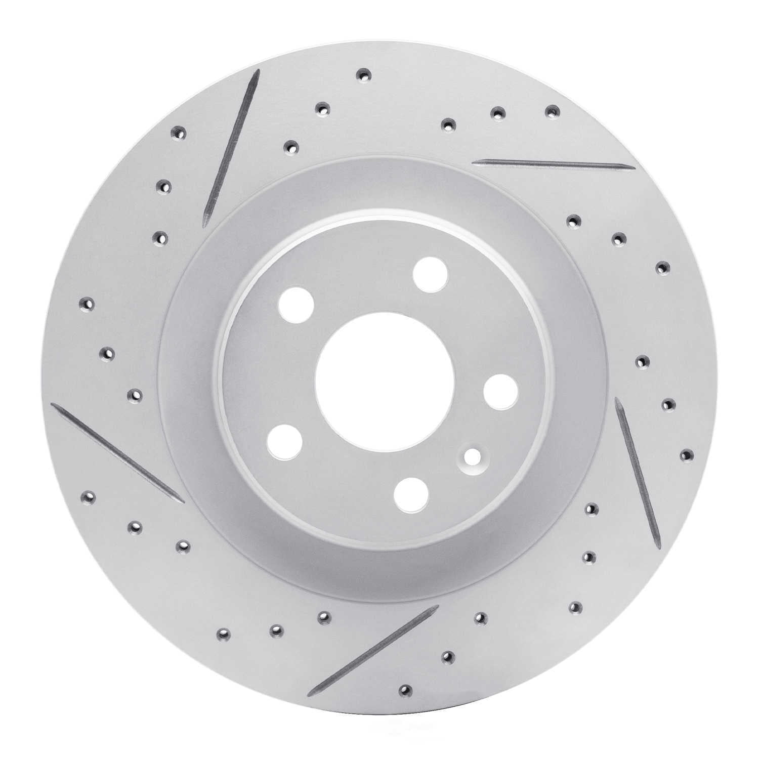 Dynamic Friction Company 830-27052L DFC Geoperformance Rotor - Drilled and Slotted