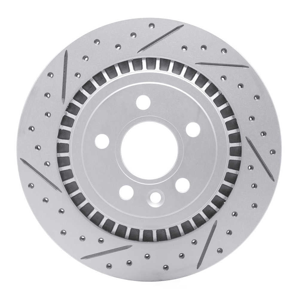 Dynamic Friction Company 830-27060L DFC Geoperformance Rotor - Drilled and Slotted