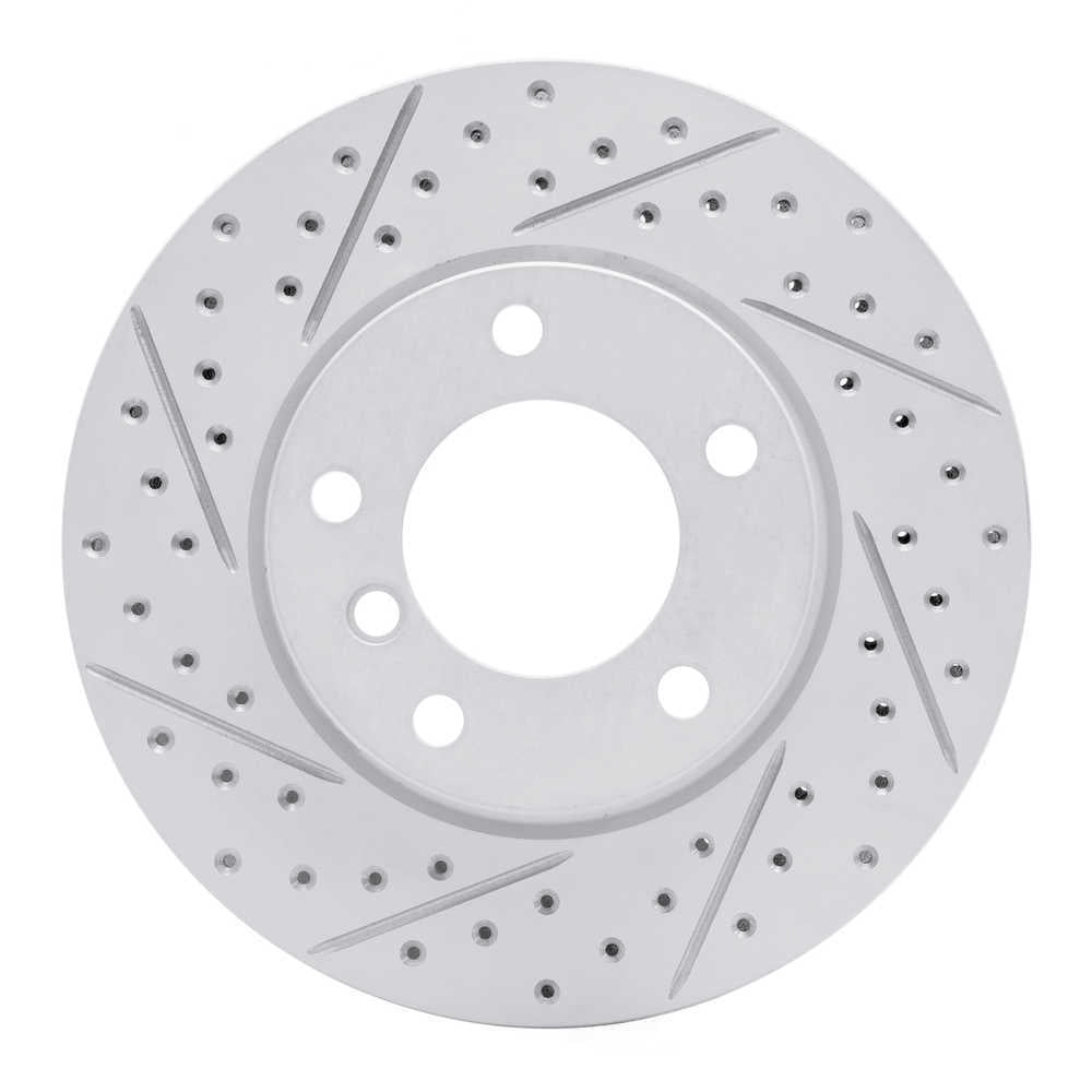 Dynamic Friction Company 830-31027L DFC Geoperformance Rotor - Drilled and Slotted