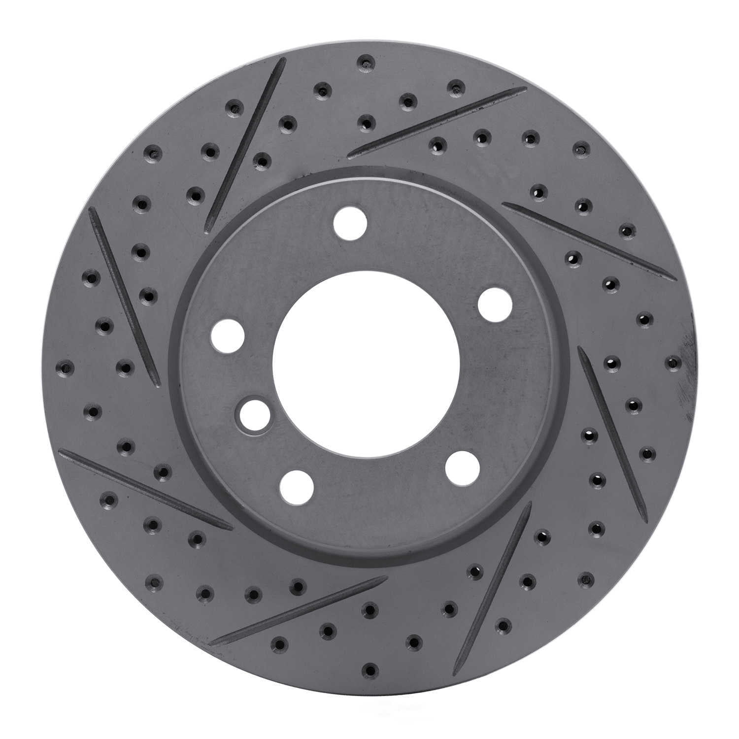 Dynamic Friction Company 830-31027R DFC Geoperformance Rotor - Drilled and Slotted