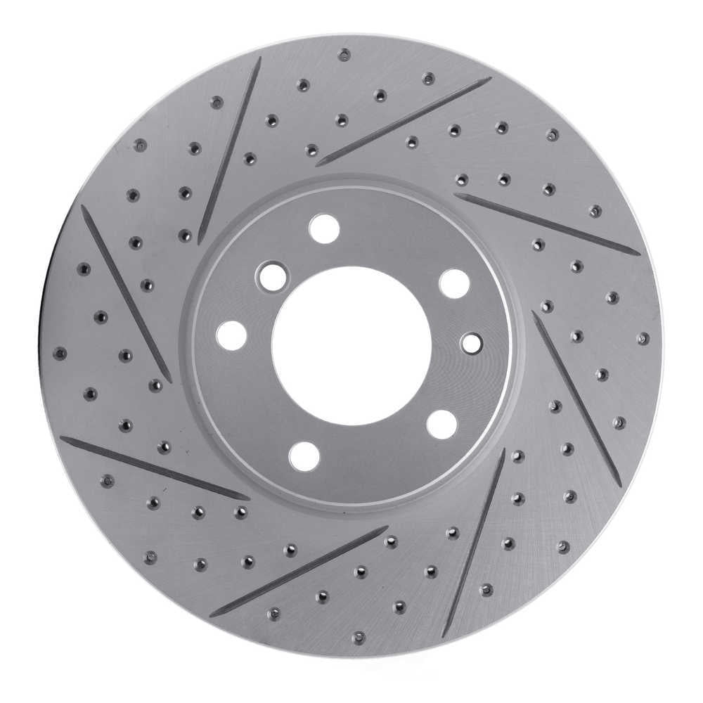 Dynamic Friction Company 830-31029R DFC Geoperformance Rotor - Drilled and Slotted