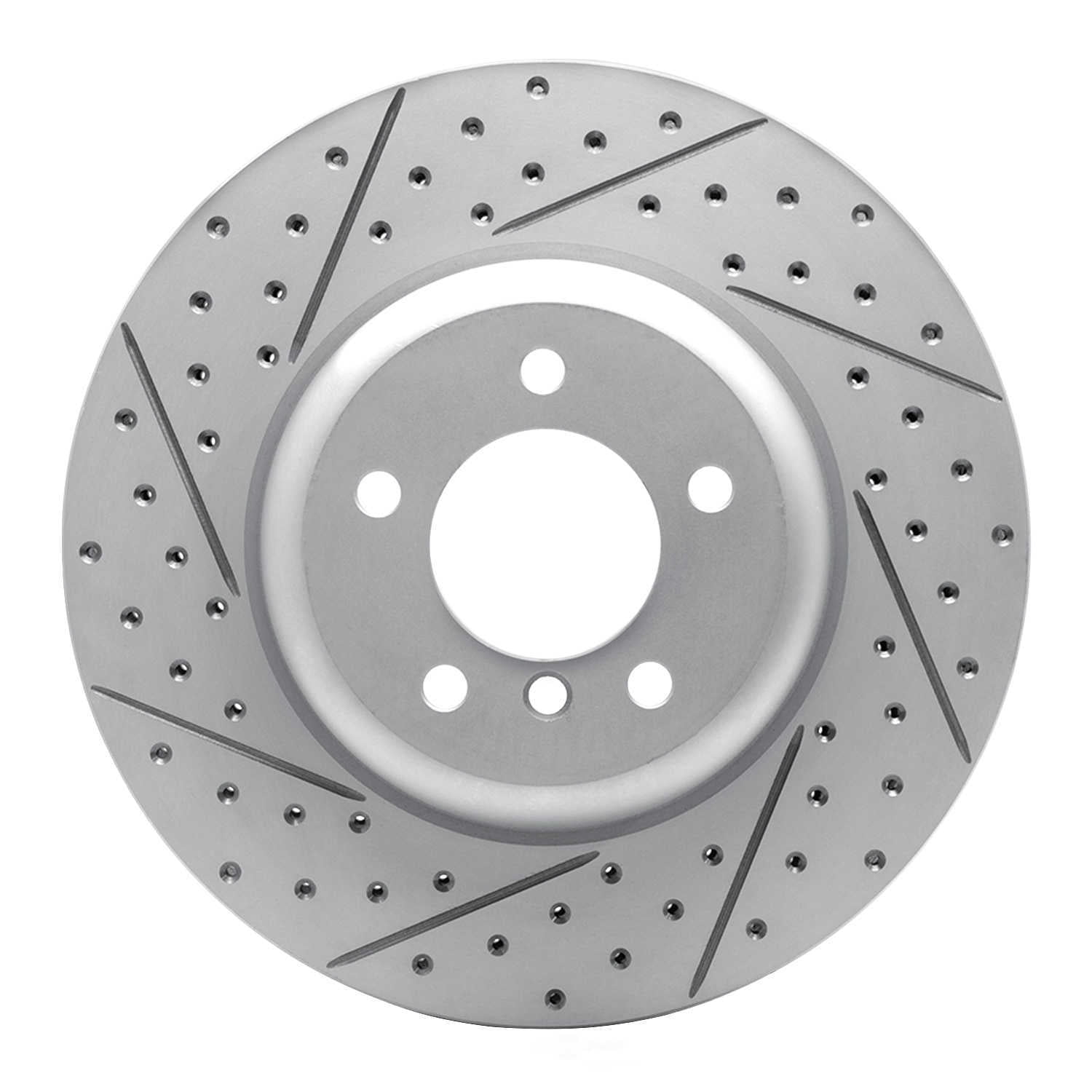 Dynamic Friction Company 830-31063L DFC Geoperformance Rotor - Drilled and Slotted