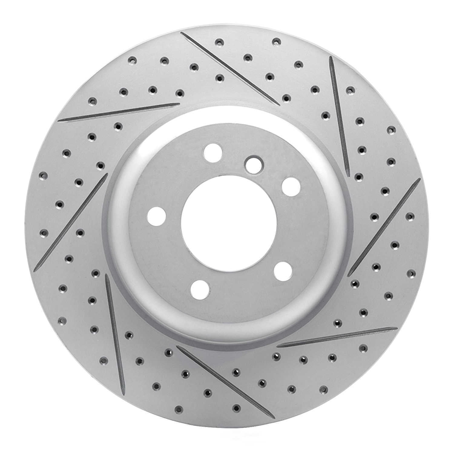 Dynamic Friction Company 830-31063R DFC Geoperformance Rotor - Drilled and Slotted