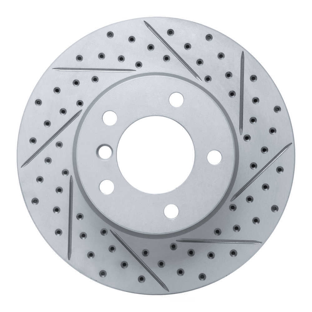 Dynamic Friction Company 830-31067R DFC Geoperformance Rotor - Drilled and Slotted