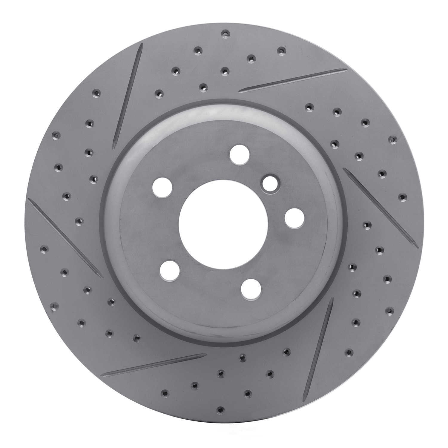 Dynamic Friction Company 830-31097L DFC Geoperformance Rotor - Drilled and Slotted