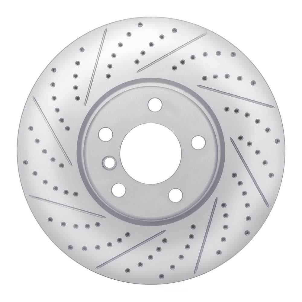 Dynamic Friction Company 830-31100D DFC Geoperformance Rotor - Drilled and Slotted