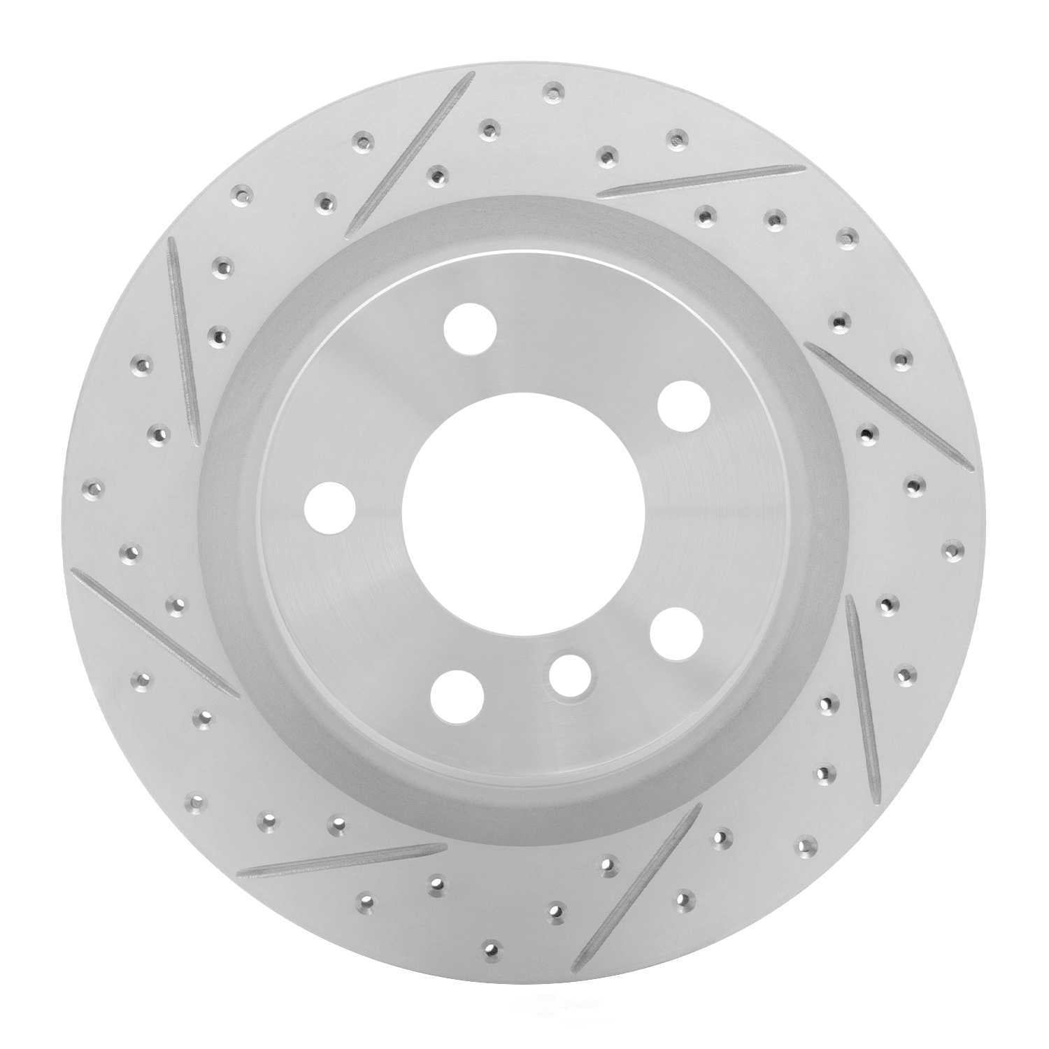 Dynamic Friction Company 830-31111L DFC Rotor Drilled and Slotted
