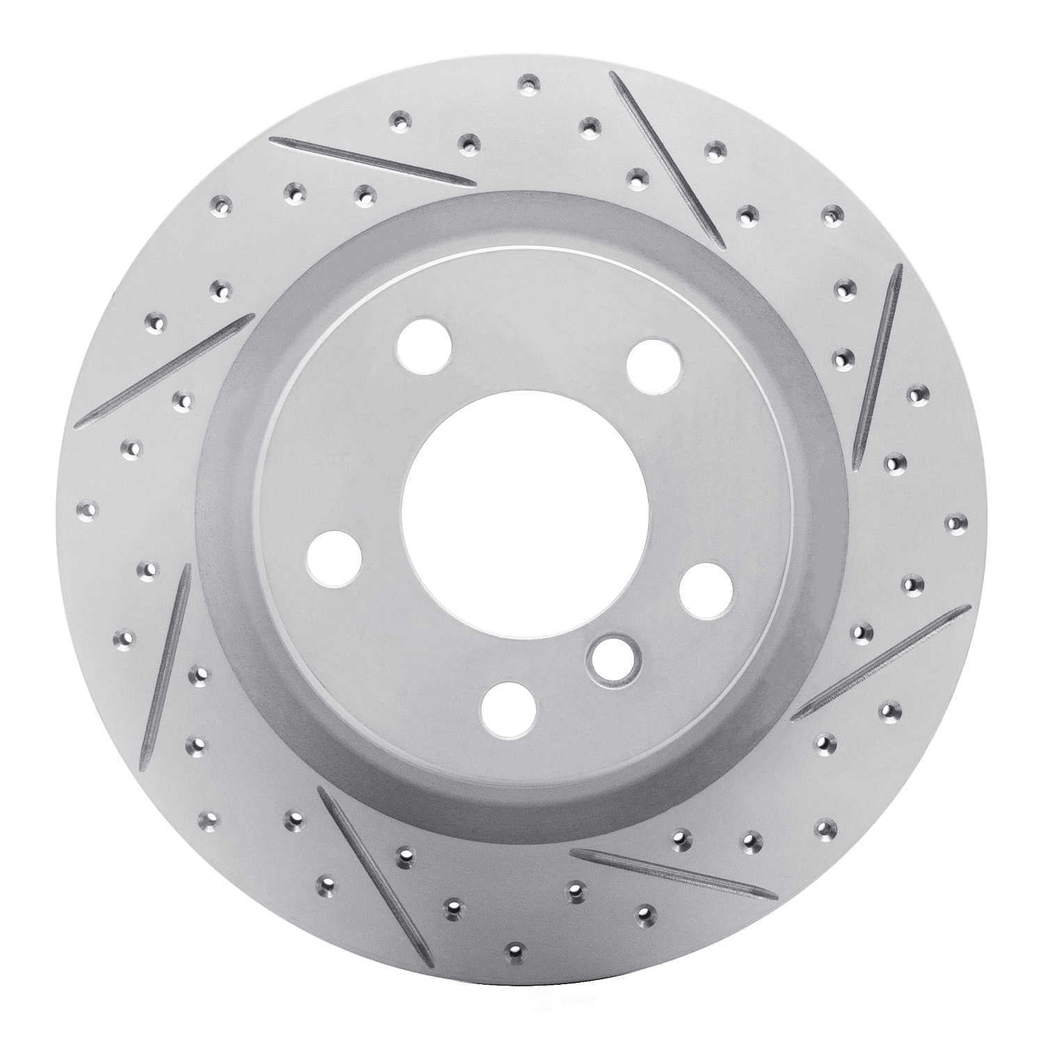 Dynamic Friction Company 830-31111R DFC Rotor Drilled and Slotted