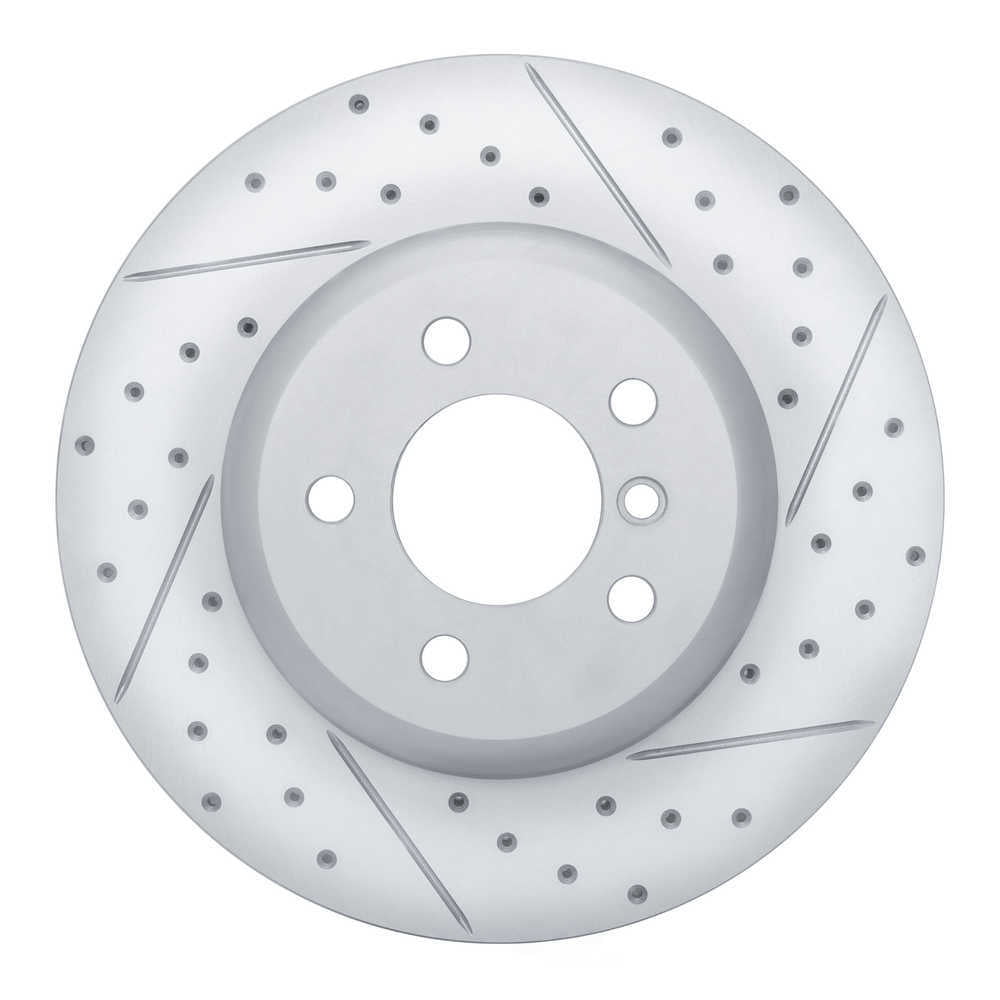 Dynamic Friction Company 830-31114L DFC Geoperformance Rotor - Drilled and Slotted