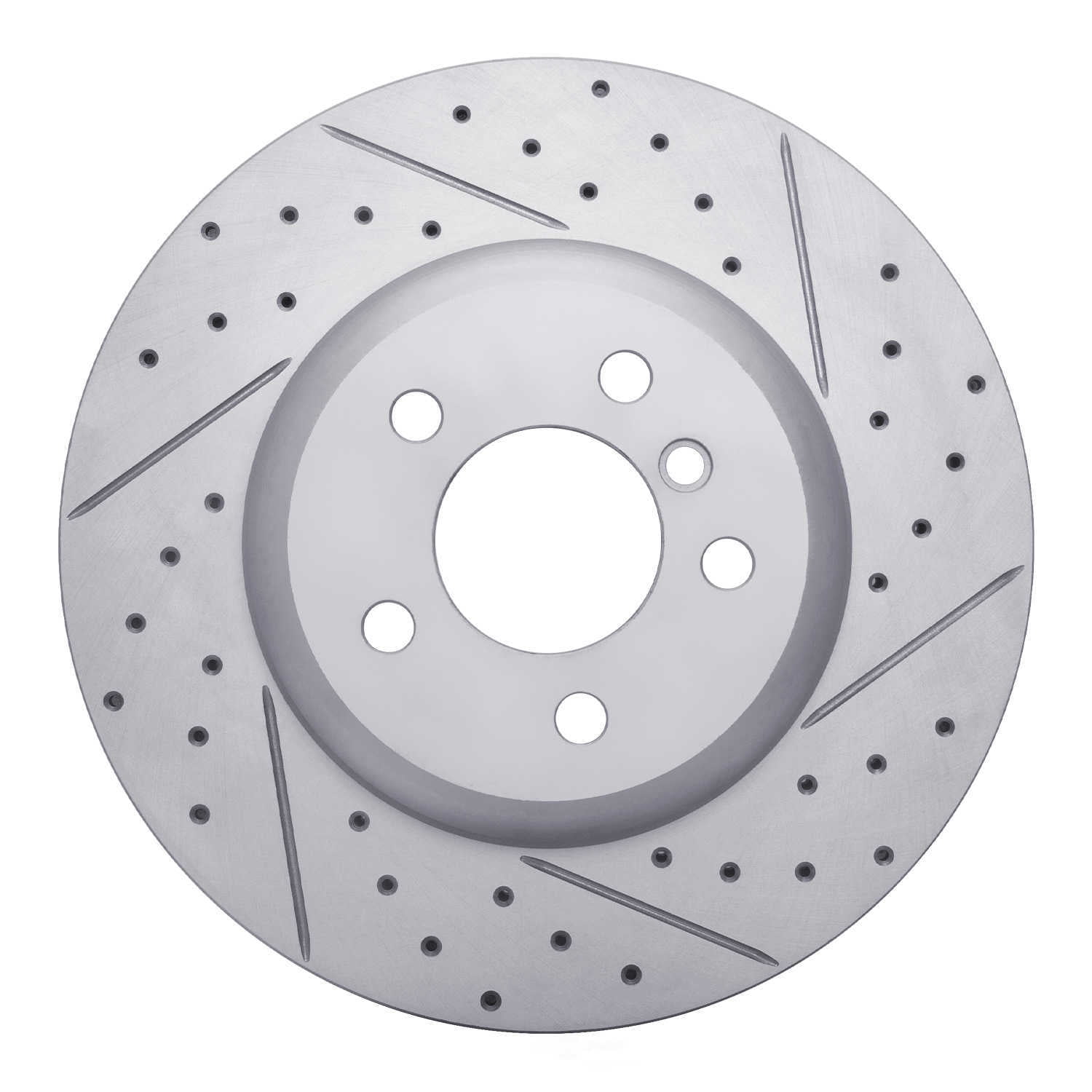 Dynamic Friction Company 830-31114R DFC Geoperformance Rotor - Drilled and Slotted