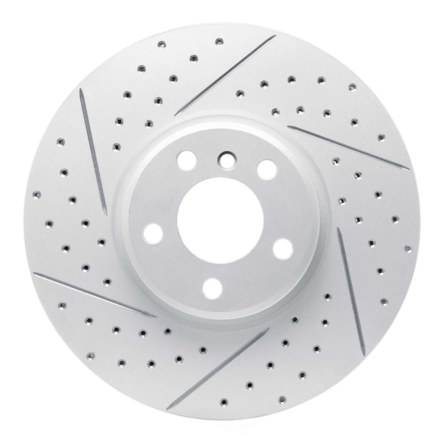 Dynamic Friction Company 830-31137L DFC Geoperformance Rotor - Drilled and Slotted
