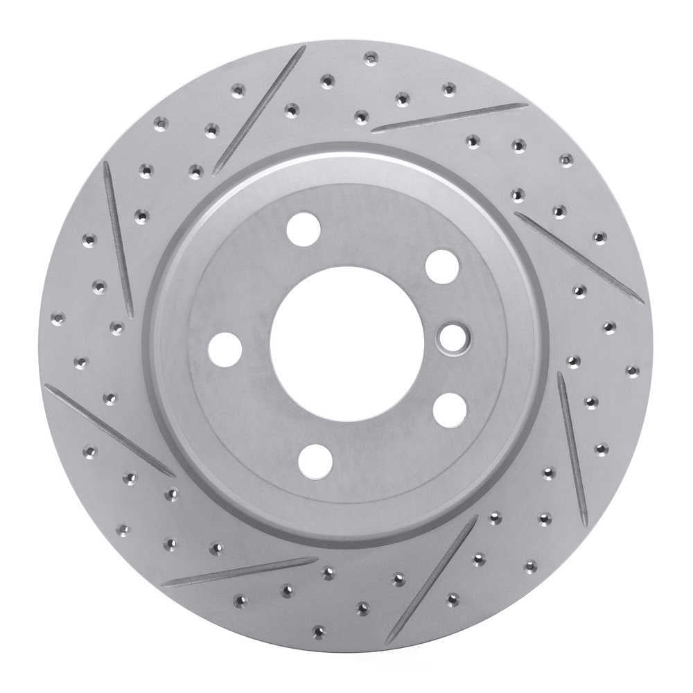 Dynamic Friction Company 830-31143L DFC Geoperformance Rotor - Drilled and Slotted
